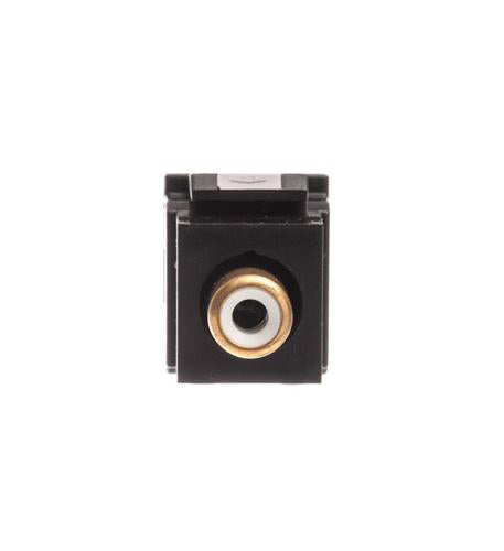 MODULE, RCA IDC, WHITE INSERT, BLACK