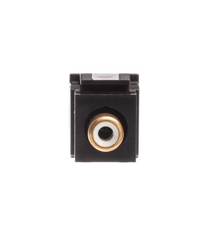MODULE, RCA IDC, WHITE INSERT, BLACK