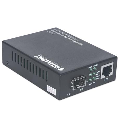 Gigabit Ethernet to SFP Media Converter