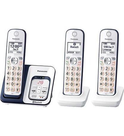 3 Handset Link2Cell Cordless Phone