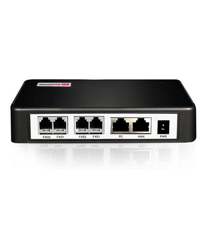 2FXS and 2FXO ports, 2 Giga ETH