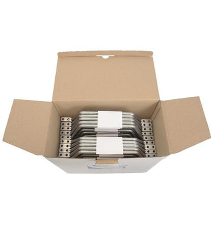 D-RING, METAL, CABLE MGMT, 3", 100 PK