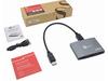 1x3 DisplayPort 1.4 to DisplayPort MST Splitter.