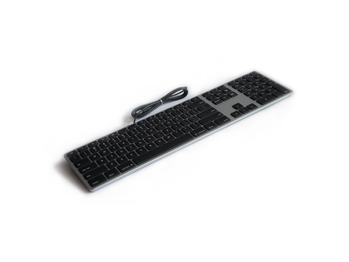 MATIAS ALUMINUM MAC KEYBOARD SPACE GRAY