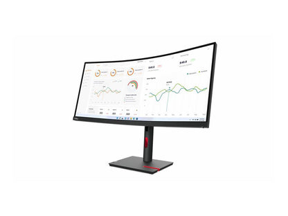 T34w-30, 34 inch WQHD Curved Docking monitor with LTS stand with phone slot