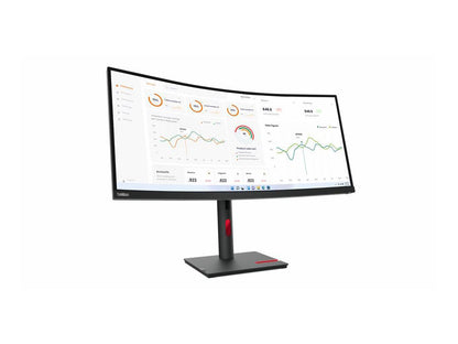 T34w-30, 34 inch WQHD Curved Docking monitor with LTS stand with phone slot