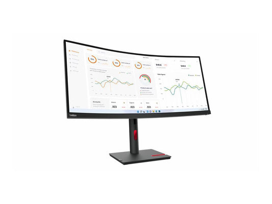 T34w-30, 34 inch WQHD Curved Docking monitor with LTS stand with phone slot