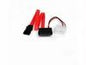 StarTech.com 36in Slimline SATA to SATA with LP4 Power Cable Adapter (SLSATAF36) - SATA cable - 3 ft