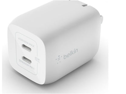 65W DUAL USB-C GAN CHARGER + CABLE