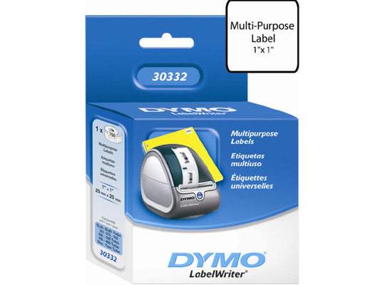 WHITE MULTIPURPOSE LABEL, 1 X 1