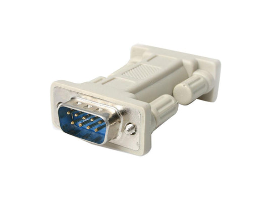 StarTech.com DB9 RS232 Serial Null Modem Adapter - M/M - Null modem adapter - DB-9 (M) to DB-9 (M) - NM9MM - null modem adapter - DB-9 to DB-9
