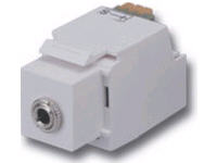 3.5mm Keystone Adapter 3-Conductor White
