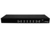 StarTech.com 8 Port VGA KVM Switch - 1U Rack Mount - USB PS/2 KVM Switch with OSD - 1920 x 1440 @60hz - KVM Video Switch (SV831DUSB) - KVM switch - 8 ports