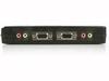 StarTech.com 4 Port Black USB KVM Switch Kit with Cables and Audio - desktop KVM Switch - VGA KVM Switch - USB KVM Switch 4 Port (SV411KUSB) - KVM / audio switch - 4 ports