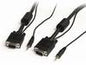 StarTech.com 6 ft High Resolution Monitor VGA Cable w/ Audio - HD15 M/M - VGA cable - 6 ft