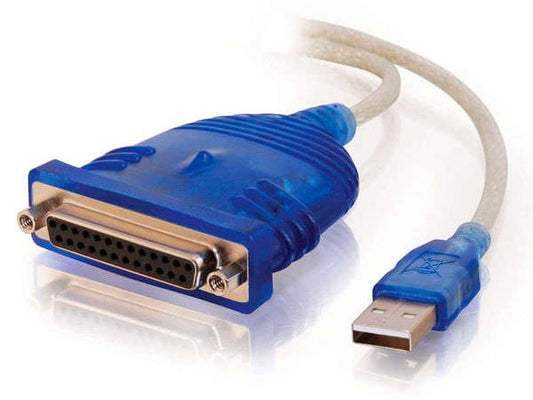6ft USB to DB25 Parallel Printer Adapter