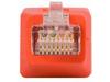 StarTech.com Cat6 Cable - Cat6 Crossover Adapter - GbE - Red - Ethernet Network Cable (C6CROSSOVER) - crossover adapter - red