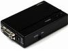 StarTech.com High Resolution VGA to Composite (RCA) or S-Video Converter - PC to TV Video Adapter - 1600x1200 RGB to TV (VGA2VID) - video converter - black