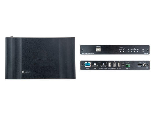 4K60 4:4:4 HDMI Extender with USB,RS232,IR over LongReach HDBaseT 3.0