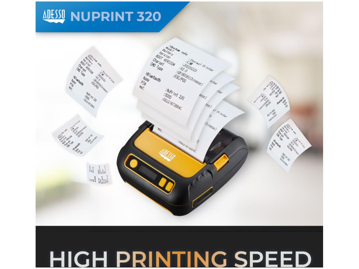 BLUETOOTH wireless 3 INCH RECEIPT PRINTER