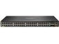HPE Aruba Networking CX 6200F 48G Class4 PoE 4SFP+ 740W Switch - switch - Max. Stacking Distance 10 kms - 48 ports - managed - rack-mountable