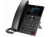 Poly VVX 250 4-Line IP Phone and PoE-enabled with Power Supply US