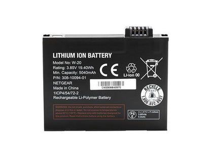 NETGEAR MHBTRM5 - mobile hotspot battery - Li-Ion - 5040 mAh - 19.78 Wh