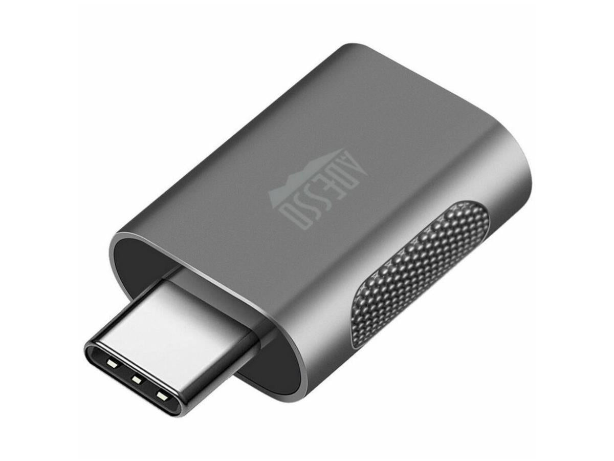 Female USB-A to Male USB-C Adapters (4 pack)