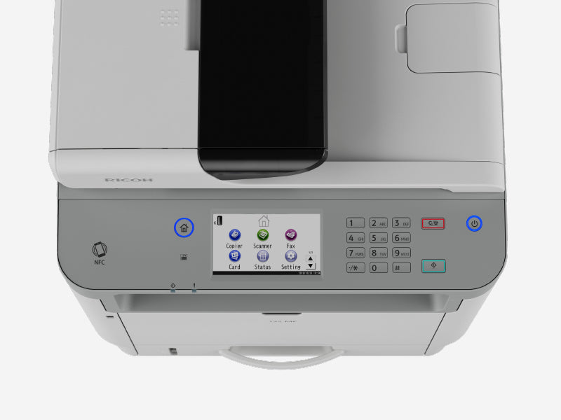 RICOH 132 MF - A4/LT BLACK & WHITE PRINTER