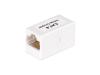 StarTech.com RJ45 Coupler 5-Pack, Inline Cat6 Coupler, Female to Female (F/F) T568 Connector, Unshielded Ethernet Cable Extension - 5 Pack (IN-CAT6-COUPLER-U5) - network coupler - white