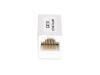 StarTech.com RJ45 Coupler 5-Pack, Inline Cat6 Coupler, Female to Female (F/F) T568 Connector, Unshielded Ethernet Cable Extension - 5 Pack (IN-CAT6-COUPLER-U5) - network coupler - white