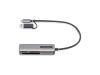 StarTech.com USB 3.0 Multi-Media Memory Card Reader, SD/microSD/CompactFlash Card Reader, Portable USB 5Gbps Card Adapter, External USB-C Card Reader with Attached USB-A Adapter - Works with Any Operating System (FCREADMICRO3V2)