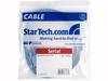 StarTech.com 6 ft RJ45 to DB9 Cisco Console Management Router Cable - M/F Serial Console Cable (DB9CONCABL6) - serial cable - RJ-45 to DB-9 - 6 ft