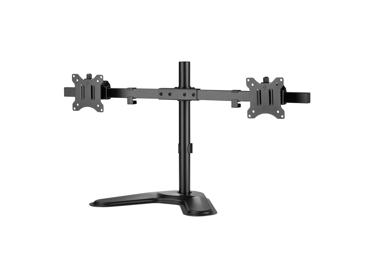 ErgoReach EP2 Premium Pole Mount Dual-Screen Monitor Stand, Supports up to Two 32Display, 19.8lb per Screen -