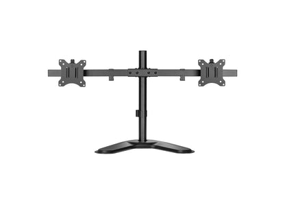 ErgoReach EP2 Premium Pole Mount Dual-Screen Monitor Stand, Supports up to Two 32Display, 19.8lb per Screen -