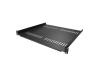 StarTech.com 2-Pack 1U Server Rack Shelf, Vented, 44lb Capacity, 16" Deep (CABSHELF116V2PK) - rack shelf - 1U