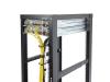 StarTech.com 5-Pack 1U Vertical Cable Management D-Ring Hooks, Cable Manager For 19" Server Racks/Cabinets, Network Rack Wire Organizers, Cable Guide Rings - cable management ring (vertical) - 1U