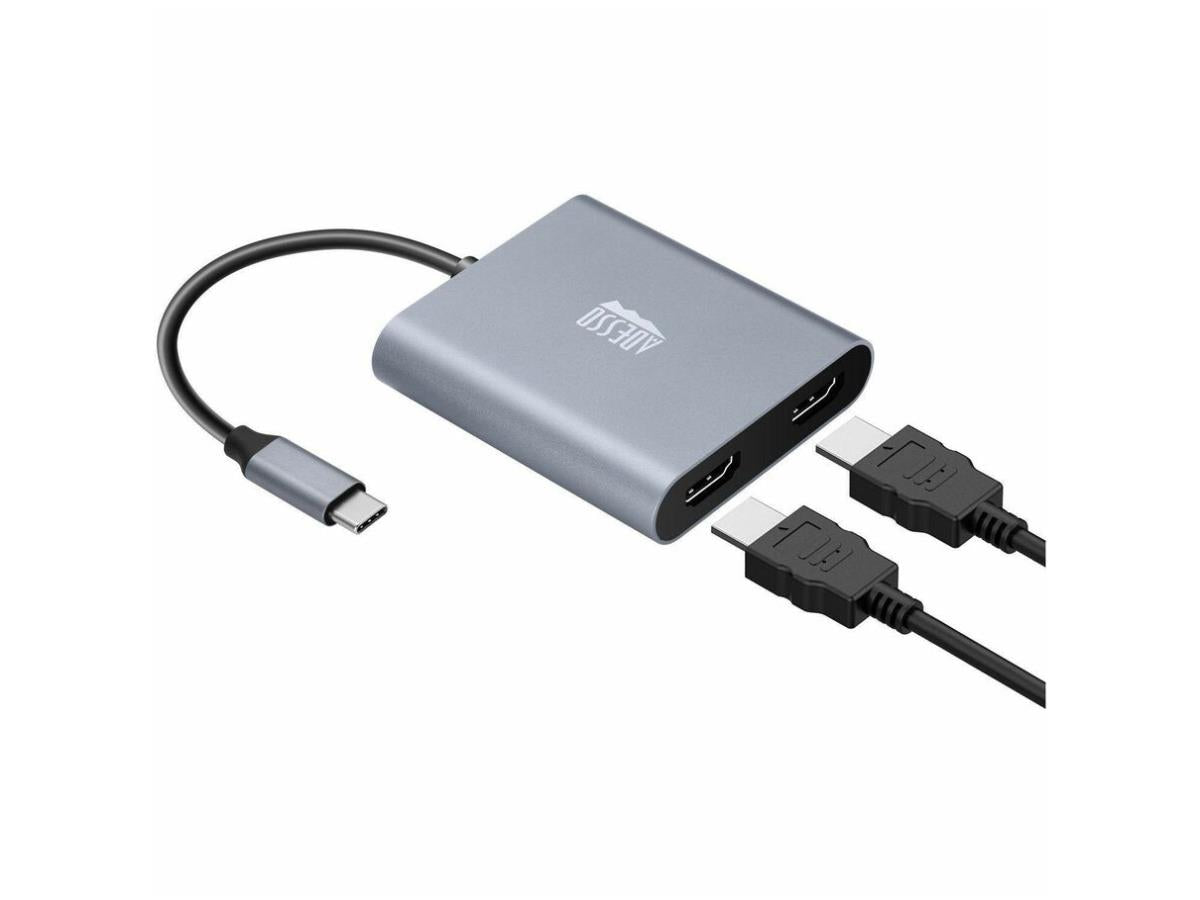 USB-C to Dual HDMI Adapter