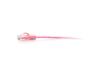 C2G 25FT CAT6A PINK SLIM ETHERNET