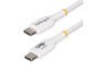 StarTech.com 3ft USB C Charging Cable, USB-IF Certified USB-C Cable, 240W - USB-C cable - 24 pin USB-C to 24 pin USB-C - 3 ft