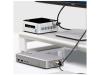 Laptop/Desktop & Peripheral Lock Kit, Theft-Deterring Security Lock, K-Slot, 9.8ft (3m) Steel Cable, 3x Devices, User-Resettable 4-Digit Lock