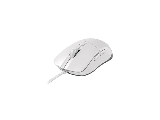 Wired white gamers mouse