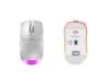 Wireless white gamers mouse