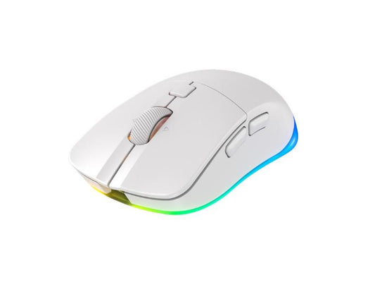 Wireless white gamers mouse