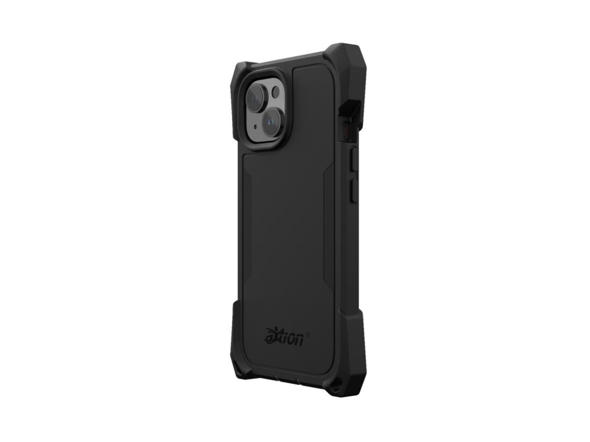 iPhone 15 case with glass screen protector