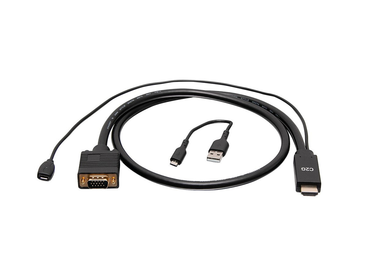 6ft HDMI to VGA Cable 1080P 60Hz