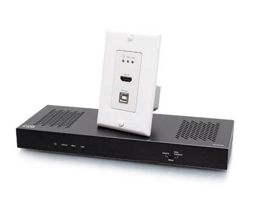 HDBaseT + USB-B and RS232 TX to RX