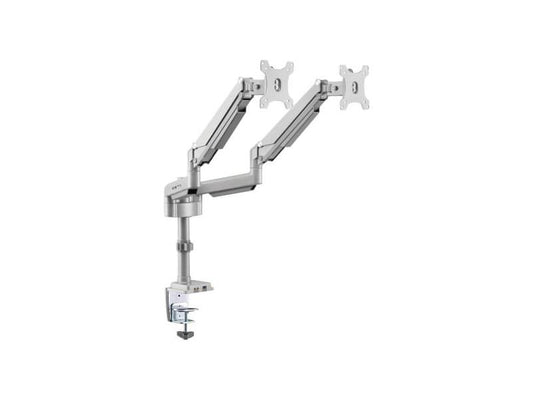 Eaton Tripp Lite Series Dual-Display Gas-Arm Mount for 13IN to 34IN Monitors - Clamp or Grommet, USB, Audio Ports