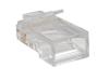 Eaton Tripp Lite Series RJ45 Modular Connector for Round Stranded UTP Conductor 4-Pair Cat5e, 100 Pack