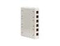 Eaton Tripp Lite Series Surface-Mount Box for Keystone Jacks - 12 Ports, White, TAA
